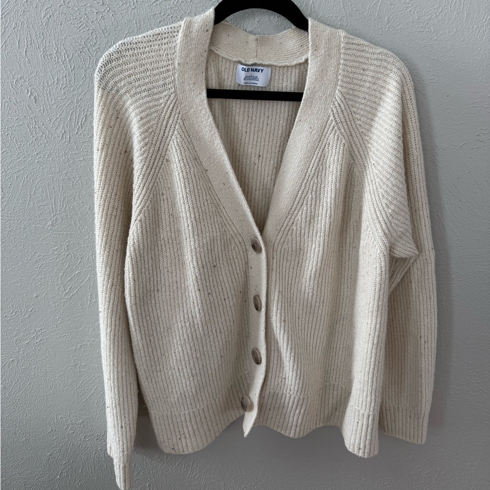 Women's Cream Cardigan